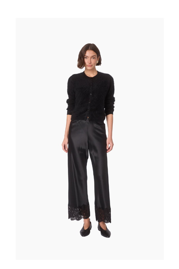 Bristol Lace Pant in Black