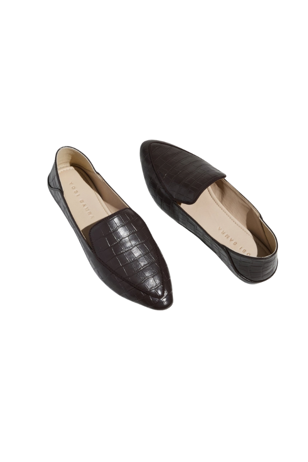 Vivian Crashback Loafer in Choc