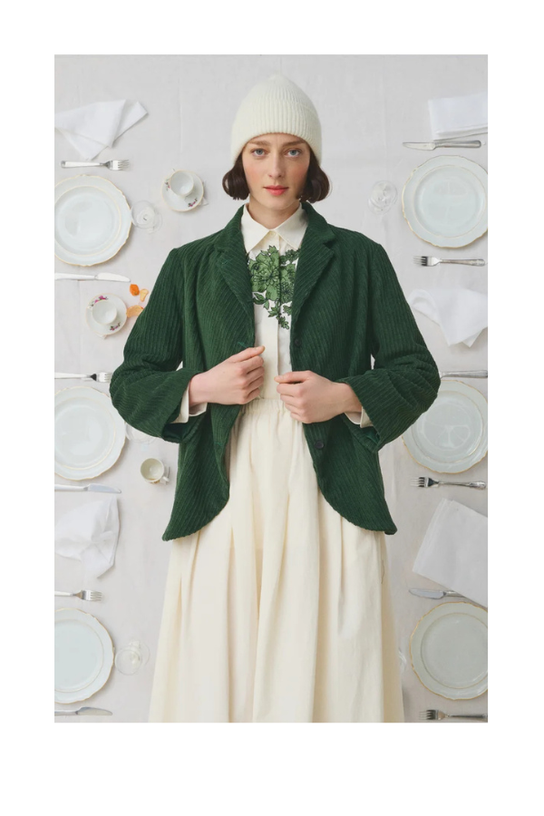 Ellie Jacket in Vert