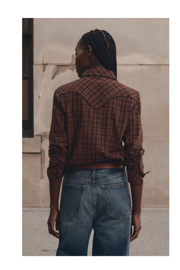 The Creek Shirt in Woodcrest Plaid