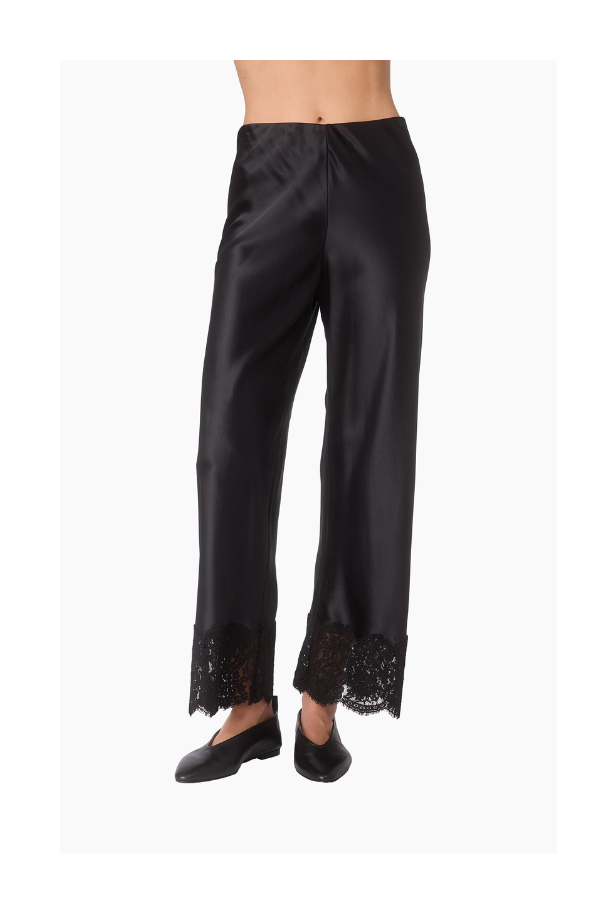 Bristol Lace Pant in Black