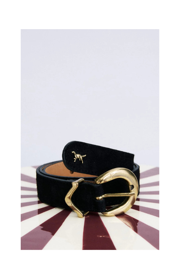 Inu Belt in Noir