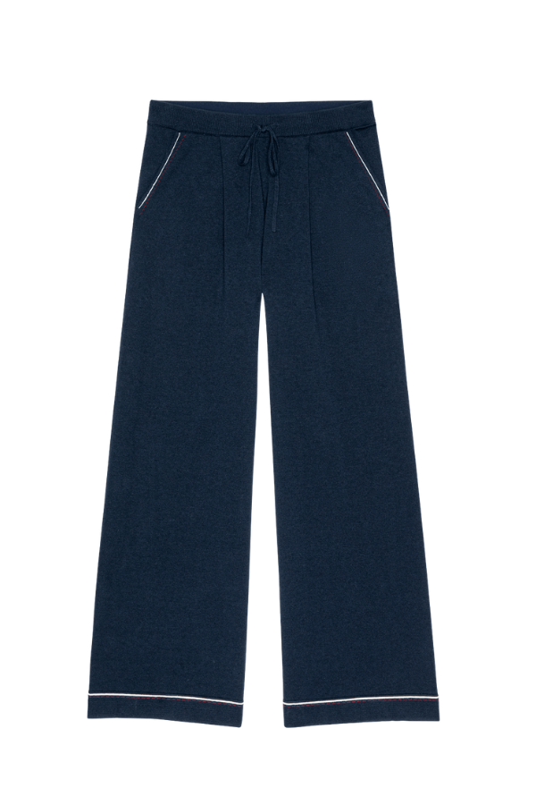 The Menwear Tipping Trouser Pant in Navy