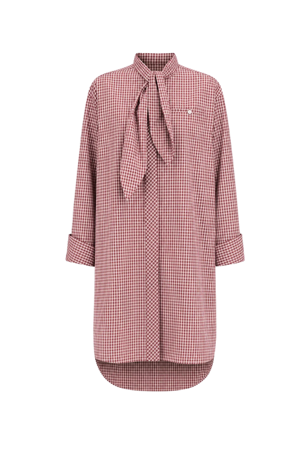 Olympus Dress in Bordeaux