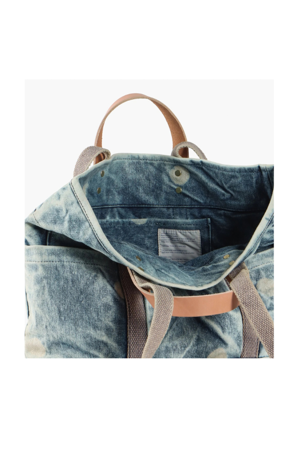 Construction Tote in  Denim Moon