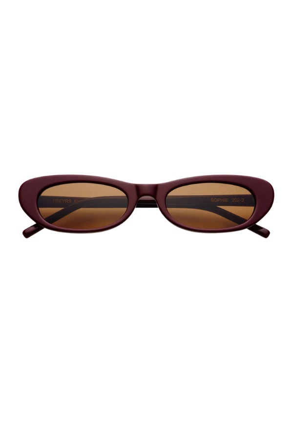 Sophie Acetate Cat Eye Sun Brgdy