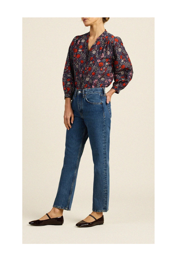 Pauline Blouse in Atelier Garden