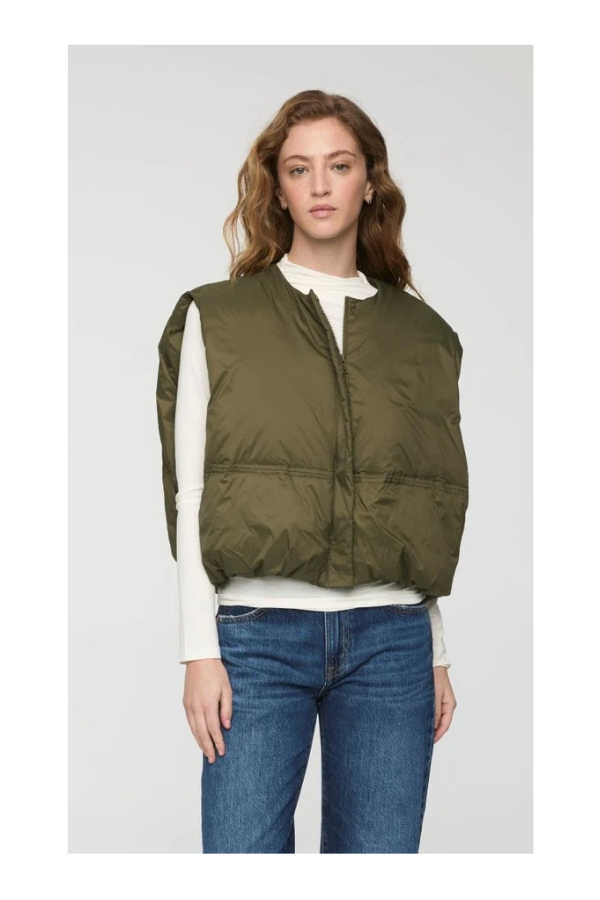 Catarina Nylon Puffer Vest