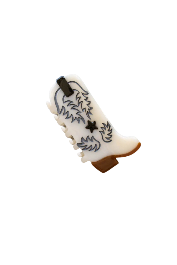 Western Claw Clip - Almond Milk