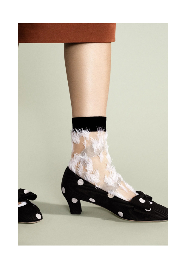 Choupette Sheer Crew
