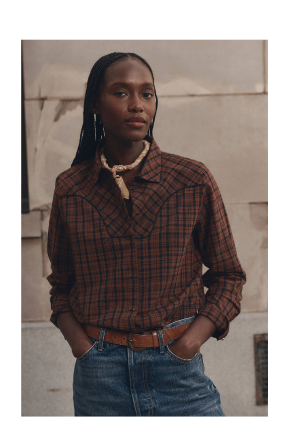 The Creek Shirt in Woodcrest Plaid