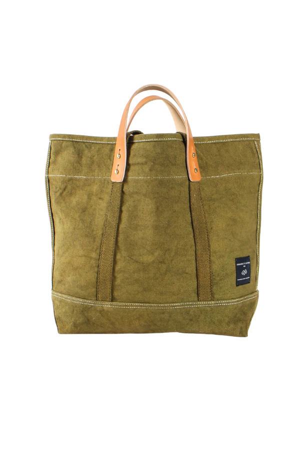 Small East West Tote inOlive