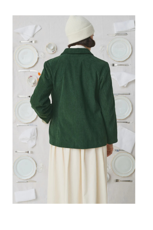 Ellie Jacket in Vert