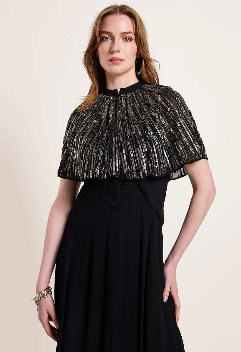 Moonlight Cape in Onyx Black