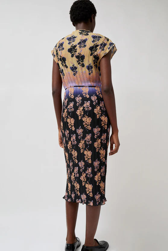 Julien Dress in Dip Dye Shadow Floral