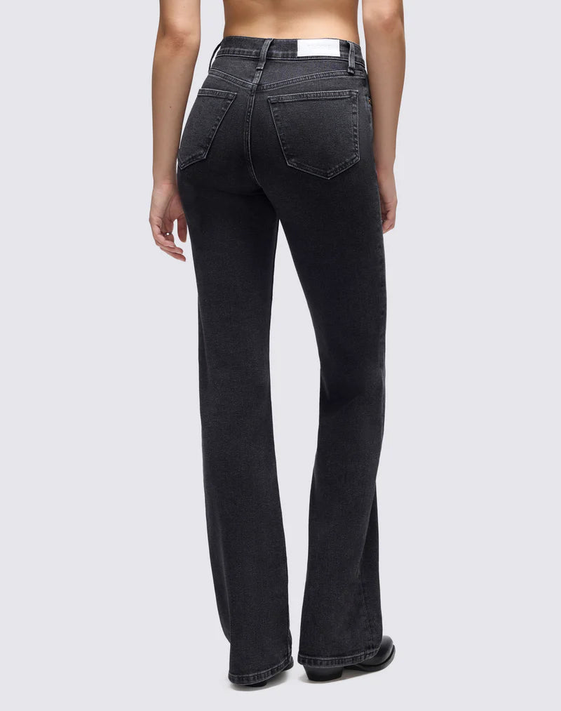 70s Bootcut Jean in Back to Black