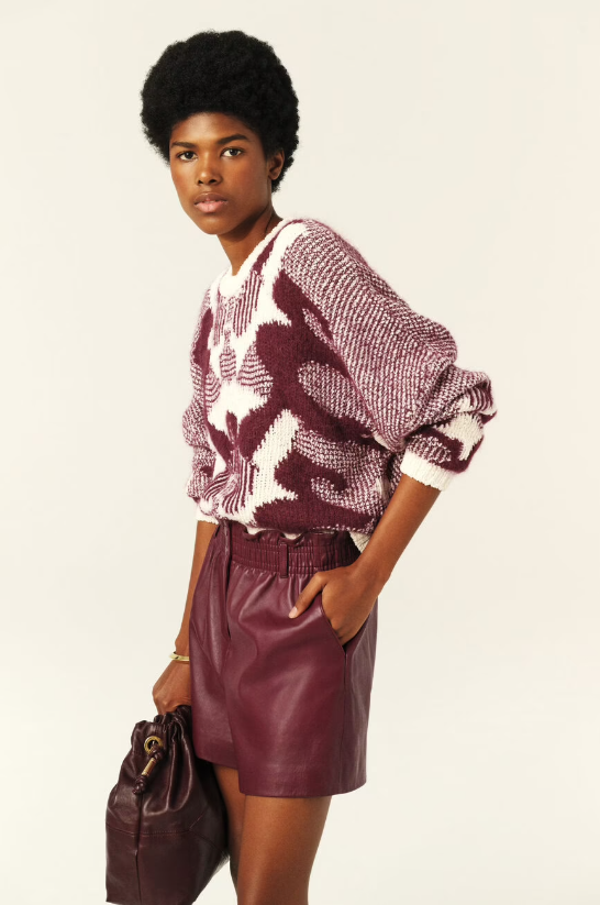 Rora Jumper in Bordeaux