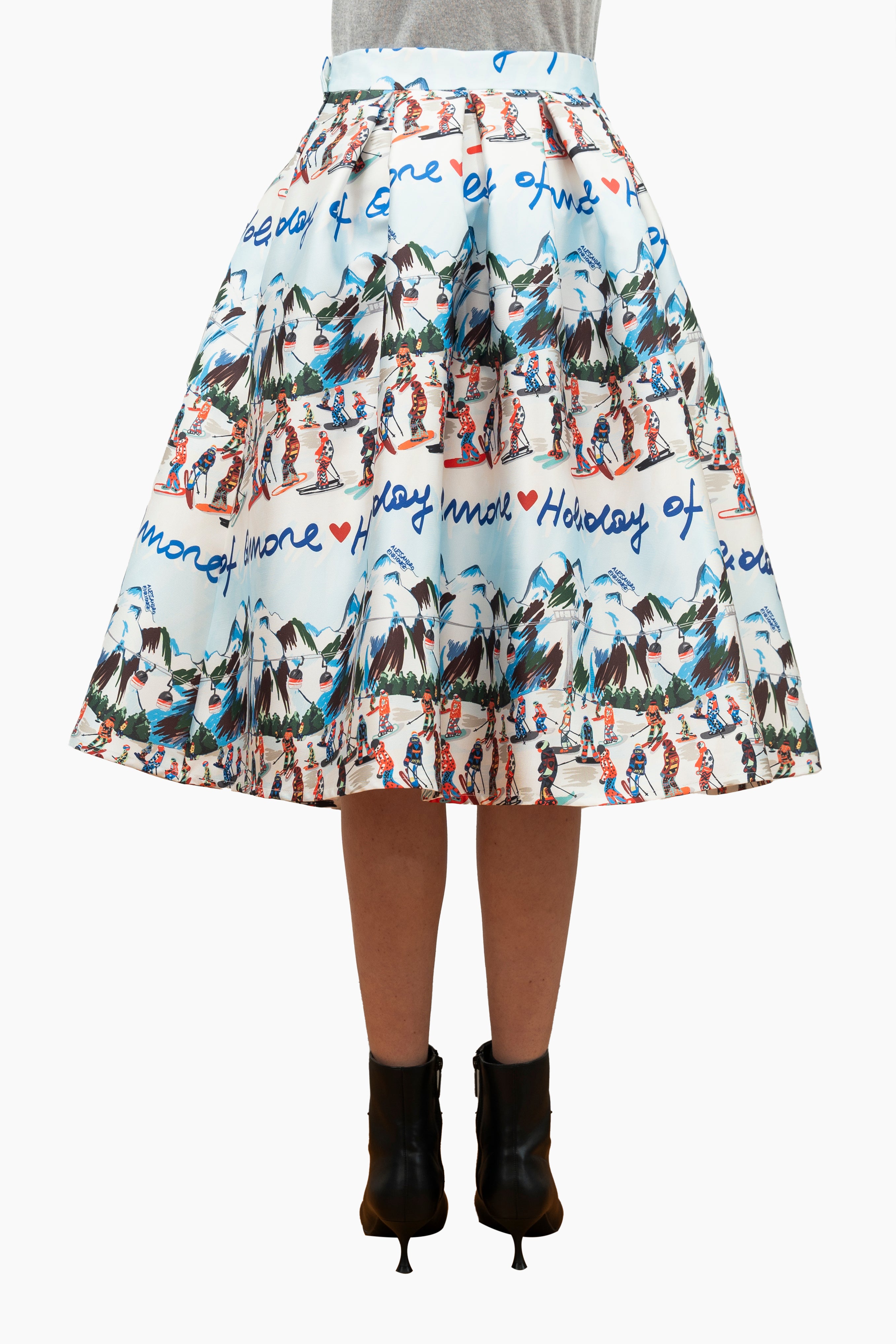 Ski Slope Skirt in Holy Love