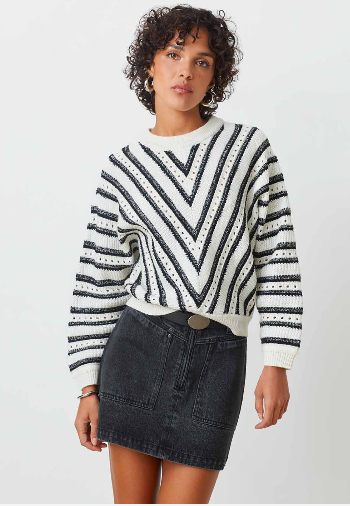 Pheana Sweater in Blanc Casse