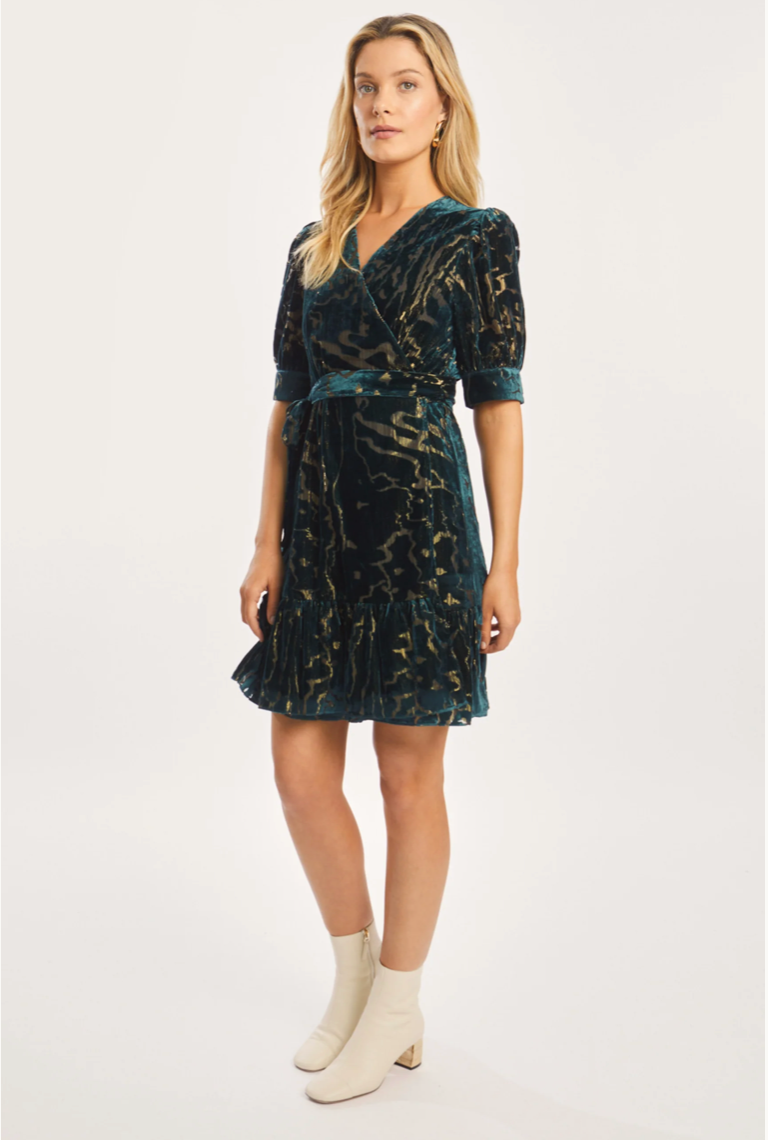 Jessica Golden Jade Reversible Dress