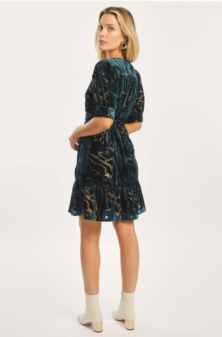 Jessica Golden Jade Reversible Dress