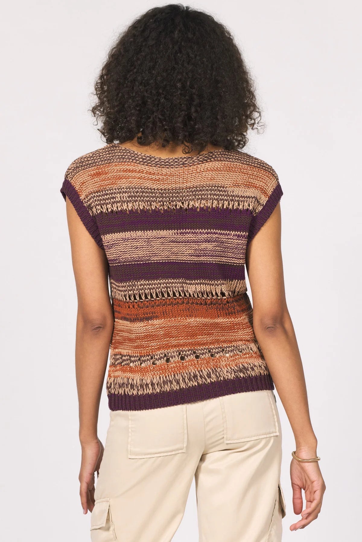 Lina Sweater in Dark Orchid Ombre