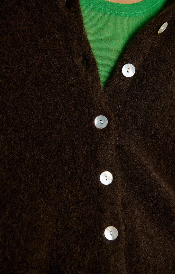 Vitow Cardigan in Coffee