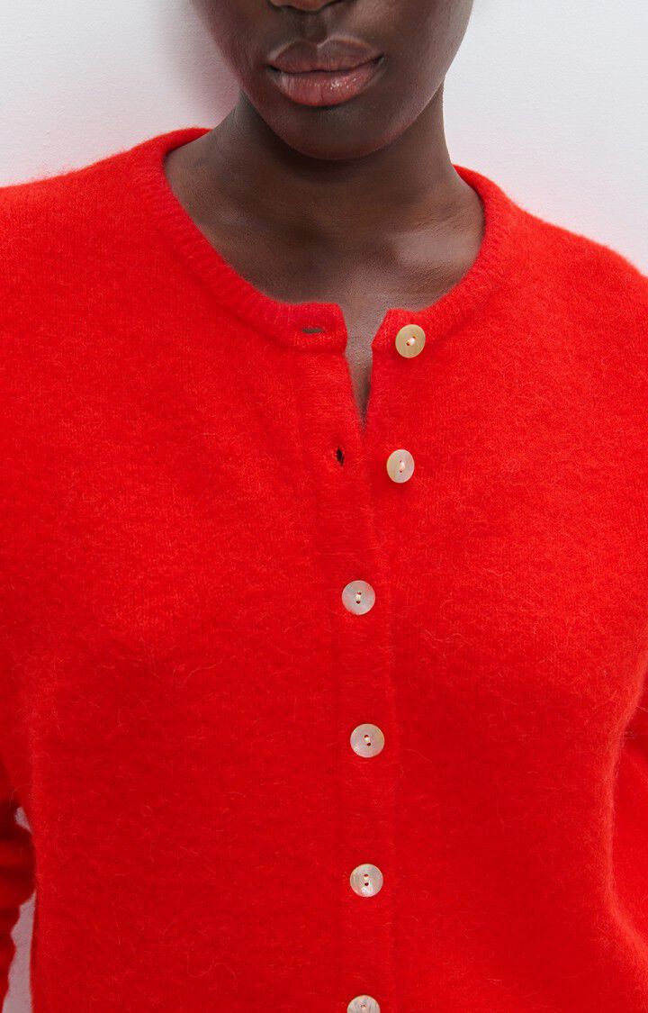 Vitow Cardigan in Strawberry