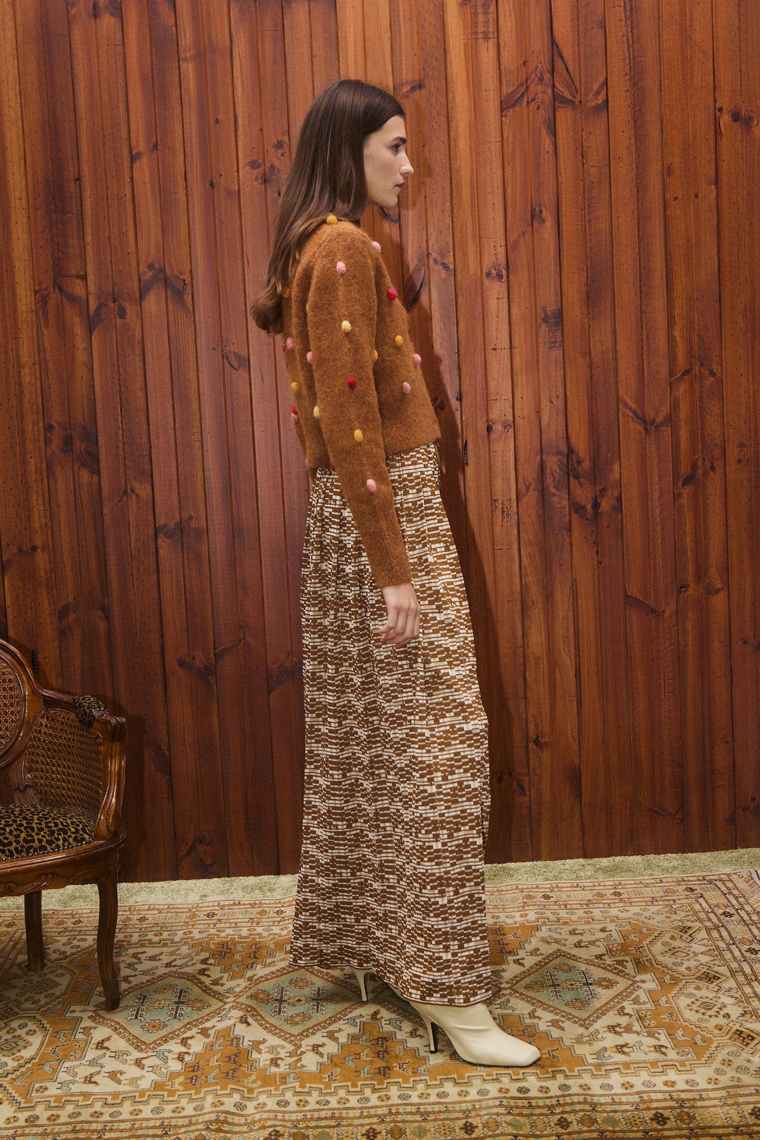 Stefanie Knit Skirt in Multi