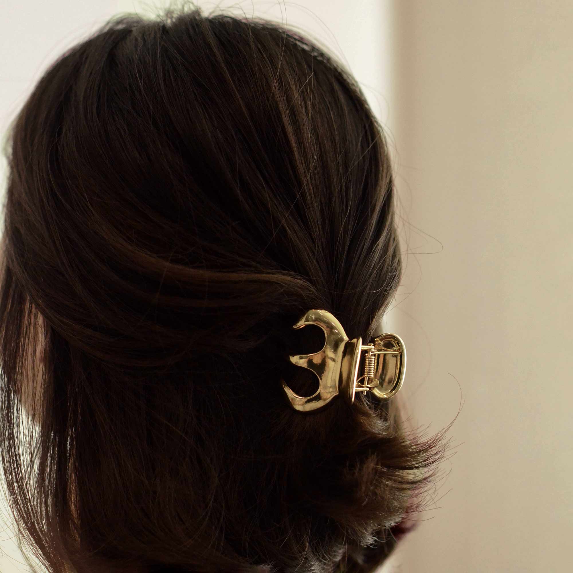 Metal Hair Claw Clip | Gold