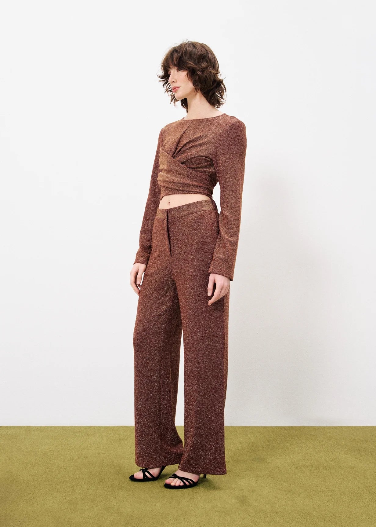 High Winter Woven Pants in Bordeaux