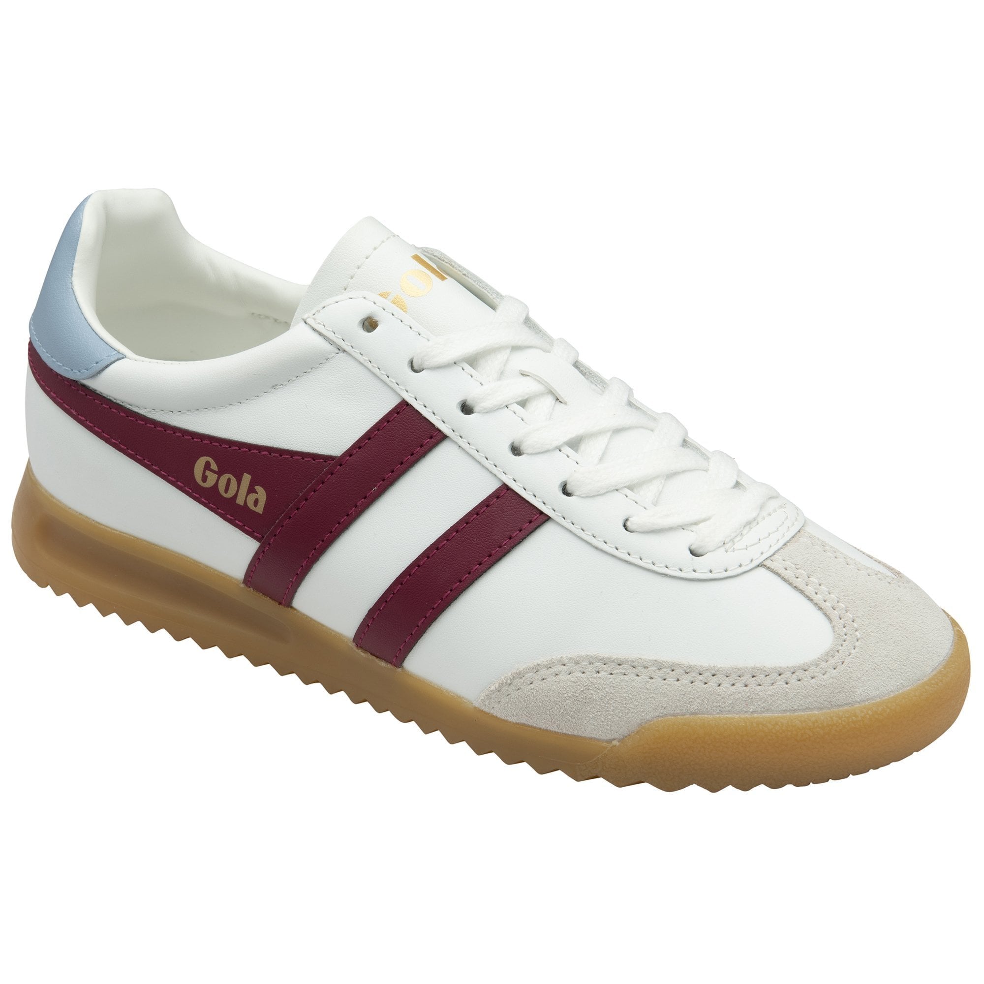Women's Torpedo Leather Sneakers in White/Cerise/Air