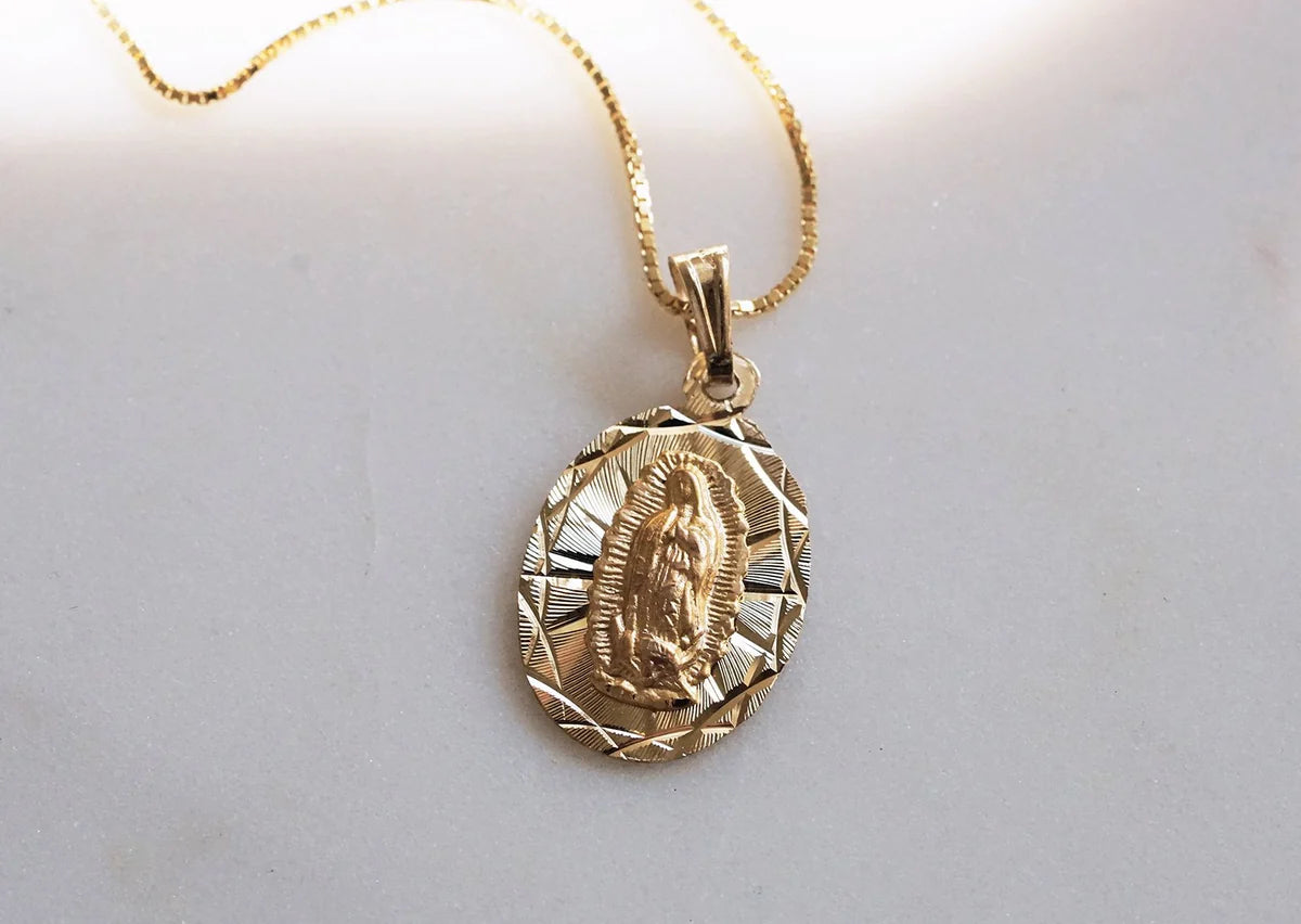 Guadalupe Charm Necklace Small
