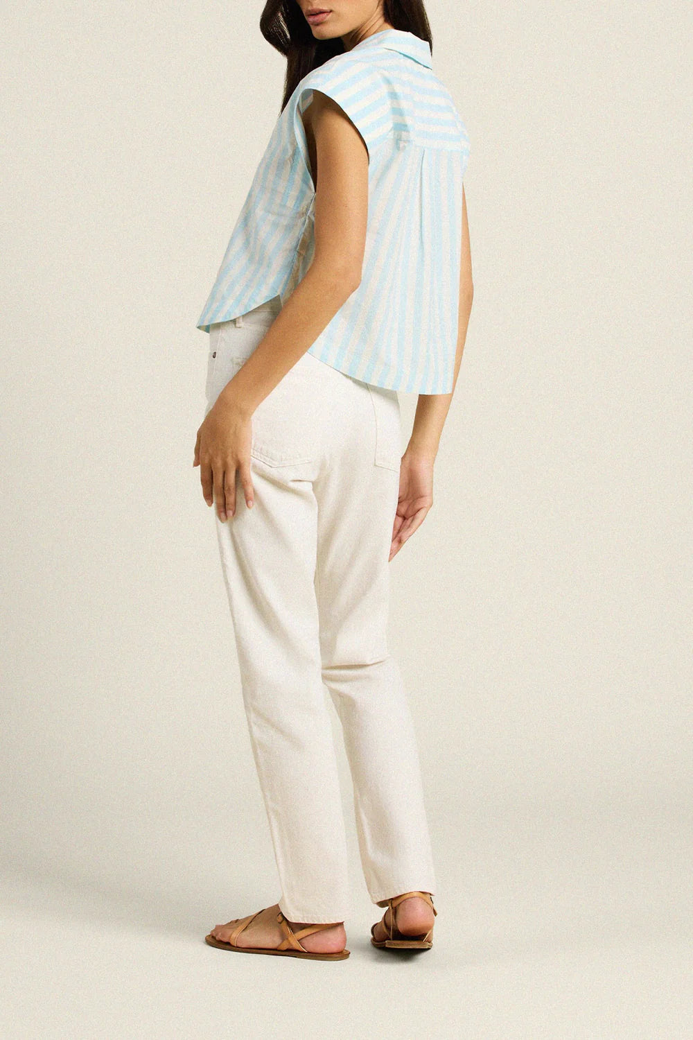 Dorada Shirt in Isla Stripe