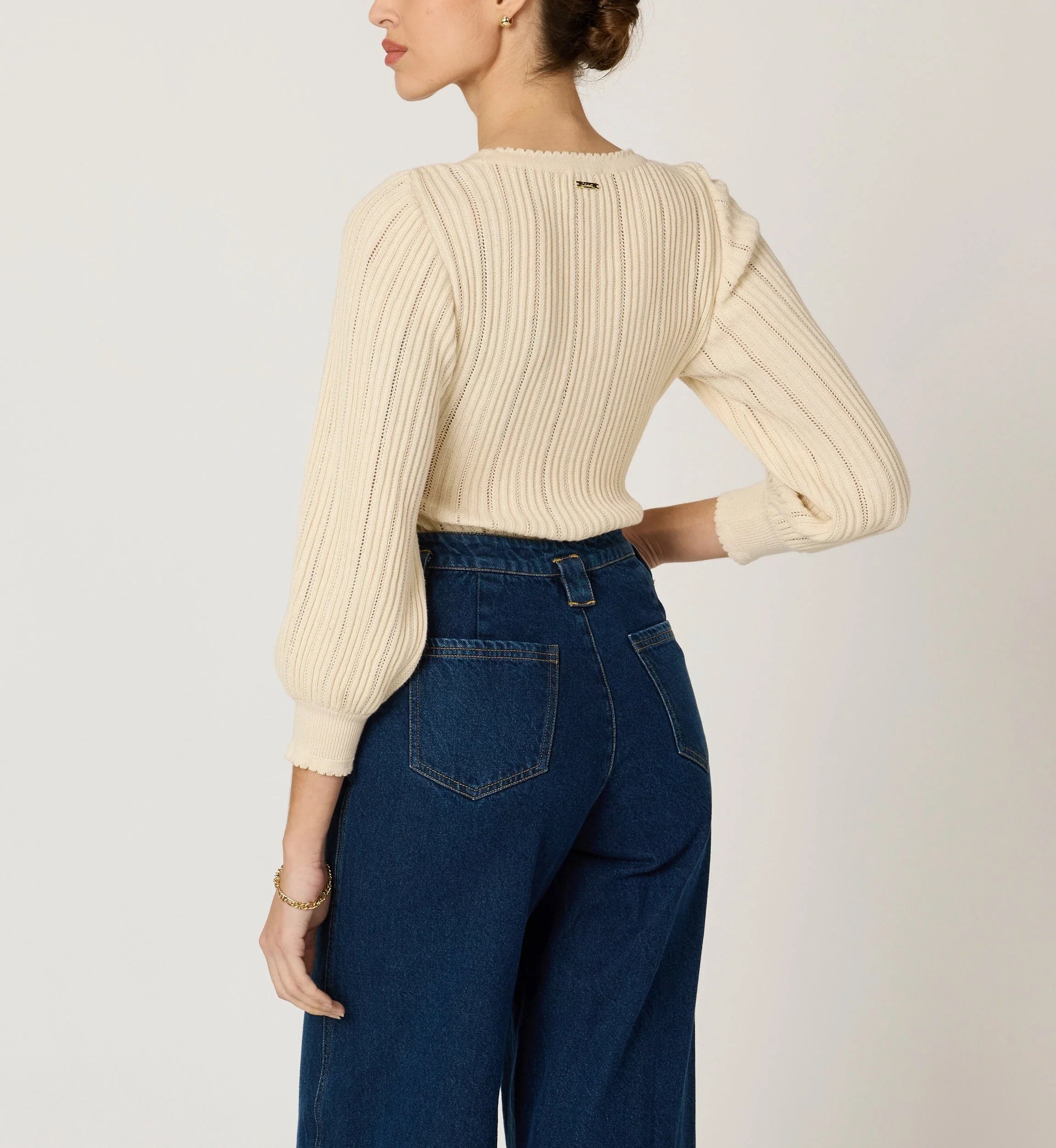 Zoe Sweater in Ivory